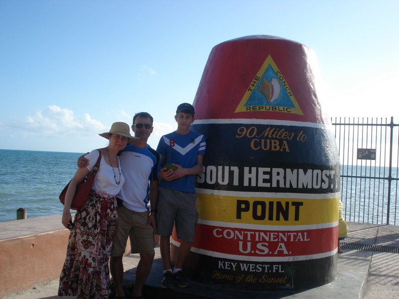 Key West, FL. • Самая южная точка США.